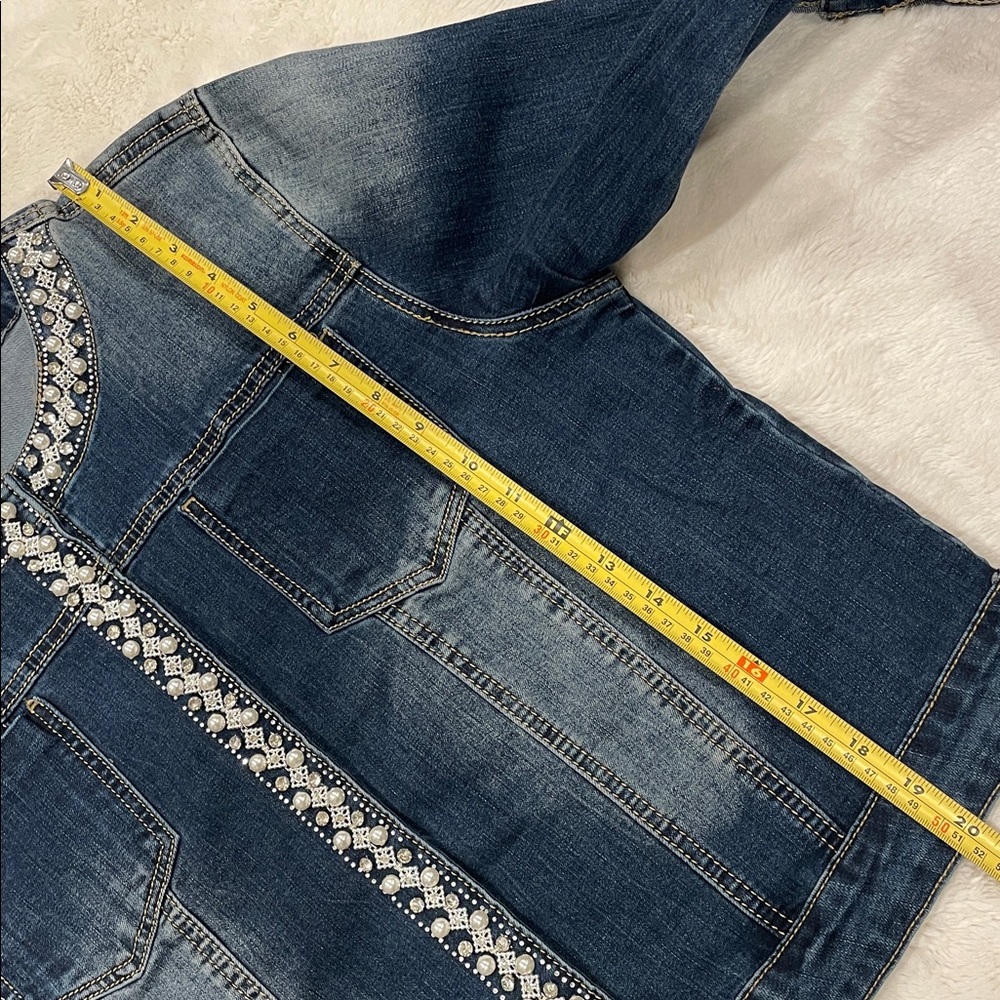 Embellished Jean Jacket - Picture 6 of 8